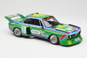 BMW 3.5 CSL E9 Schnitzer #10 D. Quester / R. Peterson 6 Hours Watkins Glen 1976 Minichamps 1:18 155762610 Métal Moulé — image 4 sur 6