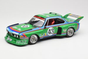 BMW 3.5 CSL E9 Schnitzer #43 D. Quester / A. Krebs 24 Hours of Le Mans 1976 Minichamps 1:18 155762643 Métal Moulé