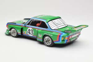 BMW 3.5 CSL E9 Schnitzer #43 D. Quester / A. Krebs 24 Hours of Le Mans 1976 Minichamps 1:18 155762643 Métal Moulé — image 5 sur 6