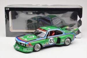 BMW 3.5 CSL E9 Schnitzer #43 D. Quester / A. Krebs 24 Hours of Le Mans 1976 Minichamps 1:18 155762643 Métal Moulé — image 6 sur 6