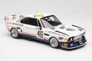 BMW 3.5 CSL E9 #46 Team Brock P. Brock / F. Muir / J. Aubriet 24 Hours of Le Mans 1976 Minichamps 1:18 153762646 Métal Moulé — image 4 sur 6