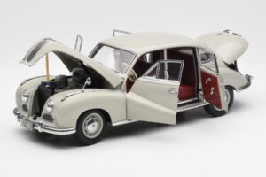 BMW 501 Cortina Gris AUTOart 1:18 80430393098 Métal Moulé — image 2 sur 8