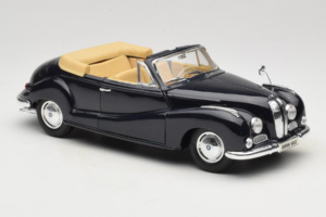 BMW 502 Cabriolet Noir Maisto 1:18 31817 Métal Moulé — image 6 sur 8