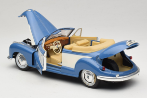 BMW 502 Cabriolet Bleu Tchibo 1:18 45396 Métal Moulé — image 5 sur 8