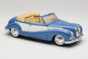 BMW 502 Cabriolet Bleu Tchibo 1:18 45396 Métal Moulé — image 6 sur 8