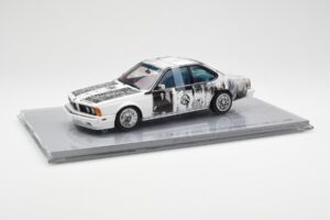 BMW 635 CSi E24 Art Car Robert Rauschenberg AUTOart 1:18 80430150924 Métal Moulé