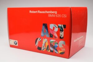 BMW 635 CSi E24 Art Car Robert Rauschenberg AUTOart 1:18 80430150924 Métal Moulé — image 7 sur 8