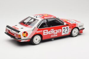 BMW 635 CSi E24 Belga Juma Racing M. Winkelhock / T. Regout 24 Hours of Spa 1985 Minichamps 1:18 155852523 Métal Moulé — image 2 sur 6