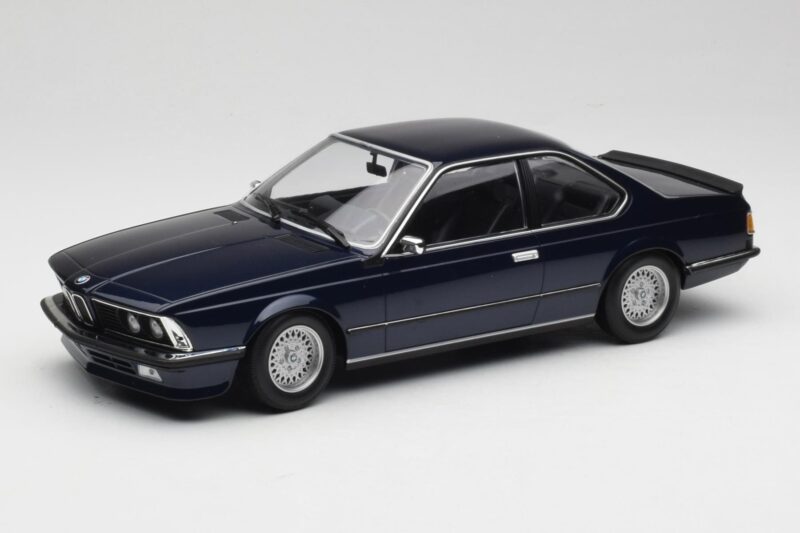 BMW 635 CSi E24 Blue Metallic Minichamps 1:18 155028101 Métal Moulé