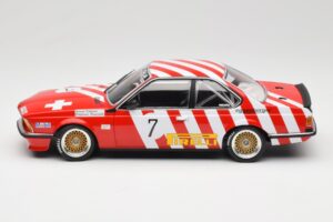 BMW 635 CSi E24 #7 BMW Italia G. Brancatelli / H. Kelleners Brno Grand Prix 1984 Minichamps 1:18 155842507 Métal Moulé — image 3 sur 6