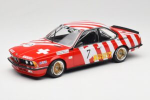 BMW 635 CSi E24 #7 BMW Italia G. Brancatelli / H. Kelleners Brno Grand Prix 1984 Minichamps 1:18 155842507 Métal Moulé
