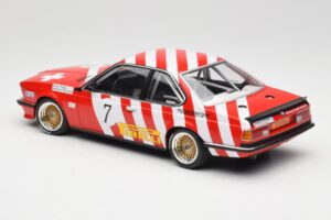 BMW 635 CSi E24 #7 BMW Italia G. Brancatelli / H. Kelleners Brno Grand Prix 1984 Minichamps 1:18 155842507 Métal Moulé — image 5 sur 6