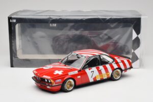 BMW 635 CSi E24 #7 BMW Italia G. Brancatelli / H. Kelleners Brno Grand Prix 1984 Minichamps 1:18 155842507 Métal Moulé — image 6 sur 6