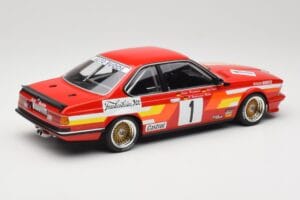 BMW 635 CSi E24 #1 U. Felder / D. Hamelmann Auto Budde Winners 24 Hours of Nürburgring 1985 Minichamps 1:18 155852501 Métal M — image 2 sur 6