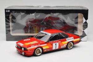 BMW 635 CSi E24 #1 U. Felder / D. Hamelmann Auto Budde Winners 24 Hours of Nürburgring 1985 Minichamps 1:18 155852501 Métal M — image 6 sur 6