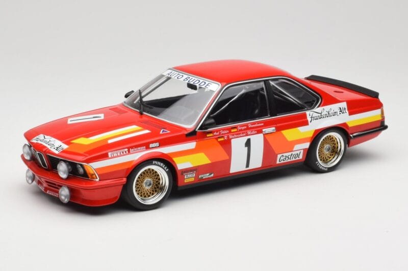 BMW 635 CSi E24 #1 U. Felder / D. Hamelmann Auto Budde Winners 24 Hours of Nürburgring 1985 Minichamps 1:18 155852501 Métal M