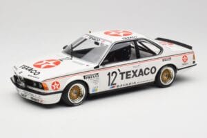 BMW 635 CSi E24 #12 R. Metge / C. Ballot-Léna Bavaria Automobiles 24 Hours of Spa 1985 Minichamps 1:18 155852513 Métal Moulé