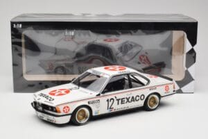 BMW 635 CSi E24 #12 R. Metge / C. Ballot-Léna Bavaria Automobiles 24 Hours of Spa 1985 Minichamps 1:18 155852513 Métal Moulé — image 6 sur 6
