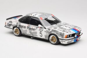 BMW 635 CSi E24 #5 R. Ravaglia Winner Spa 24 Hours 1985 Minichamps 1:18 155852505 Métal Moulé — image 4 sur 6