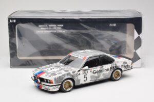 BMW 635 CSi E24 #5 R. Ravaglia Winner Spa 24 Hours 1985 Minichamps 1:18 155852505 Métal Moulé — image 6 sur 6