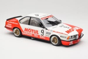 BMW 635 CSi E24 #9 Hollinger / P. Giroix Garage du Bac 24 Hours of Spa 1984 Minichamps 1:18 155842509 Métal Moulé — image 4 sur 6