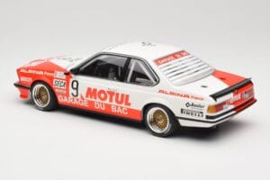 BMW 635 CSi E24 #9 Hollinger / P. Giroix Garage du Bac 24 Hours of Spa 1984 Minichamps 1:18 155842509 Métal Moulé — image 5 sur 6