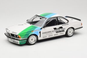 BMW 635 CSi E24 Vogelsang Automobile H. Grohs Winner Bergischer Löwe Zolder 1984 Minichamps 1:18 155842511 Métal Moulé