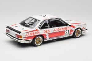 BMW 635CSi E24 Team Brun Motorsport #21 H. Grohs / T. Boutsen Spa 24 Hours 1985 Minichamps 1:18 155852521 Métal Moulé — image 2 sur 6