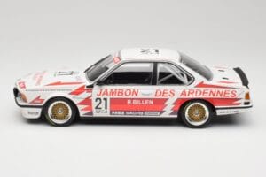 BMW 635CSi E24 Team Brun Motorsport #21 H. Grohs / T. Boutsen Spa 24 Hours 1985 Minichamps 1:18 155852521 Métal Moulé — image 3 sur 6