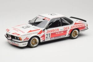 BMW 635CSi E24 Team Brun Motorsport #21 H. Grohs / T. Boutsen Spa 24 Hours 1985 Minichamps 1:18 155852521 Métal Moulé