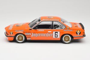 BMW 635CSi E24 Jagermeister #6 H. Stuck Bergischer Lowe Zolder DPM 1984 Minichamps 1:18 155842506 Métal Moulé — image 3 sur 6