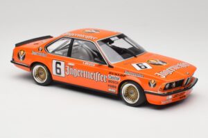 BMW 635CSi E24 Jagermeister #6 H. Stuck Bergischer Lowe Zolder DPM 1984 Minichamps 1:18 155842506 Métal Moulé — image 4 sur 6
