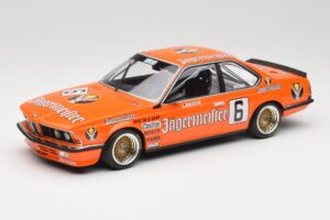BMW 635CSi E24 Jagermeister #6 H. Stuck Bergischer Lowe Zolder DPM 1984 Minichamps 1:18 155842506 Métal Moulé