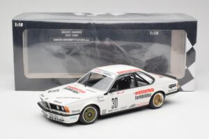 BMW 635CSi E24 Team Schnitzer Eterna #30 S. Bellof / S. Danner ETCC 1984 Minichamps 1:18 155832530 Métal Moulé — image 6 sur 6