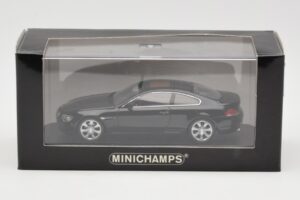 BMW 645i E63 Noir Minichamps 1:43 80420393306 Métal Moulé — image 5 sur 5