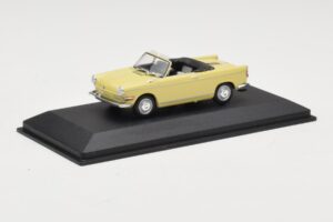 BMW 700 Cabriolet Jaune Minichamps 1:43 BMW002 Métal Moulé — image 2 sur 4