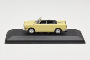 BMW 700 Cabriolet Jaune Minichamps 1:43 BMW002 Métal Moulé