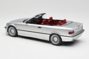 BMW Alpina B3 E36 3.2 Cabriolet Arctic Silver MCG 1:18 MCG18322 Métal Moulé — image 7 sur 8