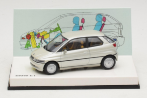 BMW E1 Blanc Minichamps 1:43 80429419919 Métal Moulé