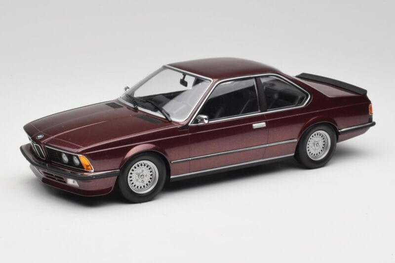 BMW 635 CSi E24 Karmesinrot Metallic Minichamps 1:18 155028105 Métal Moulé