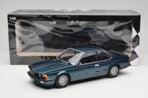 BMW 635 CSi E24 Petrol Blue Metallic Minichamps 1:18 155028108 Métal Moulé — image 6 sur 6