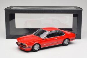 BMW 635 CSi E24 Rouge Édition Concessionnaire Minichamps 1:18 80435B5D026 Métal Moulé — image 6 sur 6