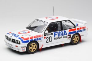 BMW E30 M3 #20 M. Duez / A. Lopes 1000 Lakes Rally 1989 IXO 1:18 18RMC132 Métal Moulé