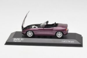BMW Z1 E30 Violet Métallisé Minichamps 1:43 400020101 Métal Moulé — image 4 sur 5