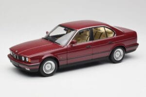 BMW 535i E34 Rouge Minichamps 1:18 100024002 Métal Moulé