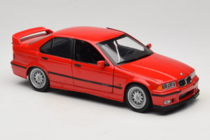 BMW 318is E36 Hellrot UT Models 1:18 180024302-R1 Métal Moulé — image 6 sur 8