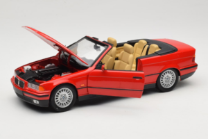 BMW 3 Series E36 Cabriolet Rouge UT Models 1:18 BMW005 Métal Moulé — image 2 sur 8