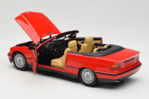 BMW 3 Series E36 Cabriolet Rouge UT Models 1:18 BMW005 Métal Moulé — image 5 sur 8