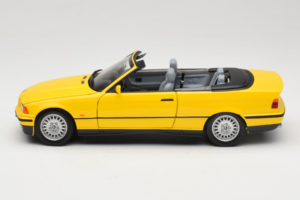 BMW 3 Series E36 Cabriolet Jaune UT Models 1:18 BMW007 Métal Moulé — image 4 sur 8