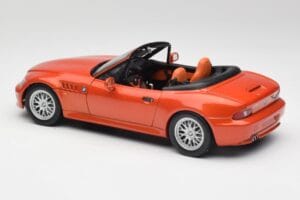 BMW Z3 E36 2.8 Phoenix Orange UT Models 1:18 20442 Métal Moulé — image 7 sur 8